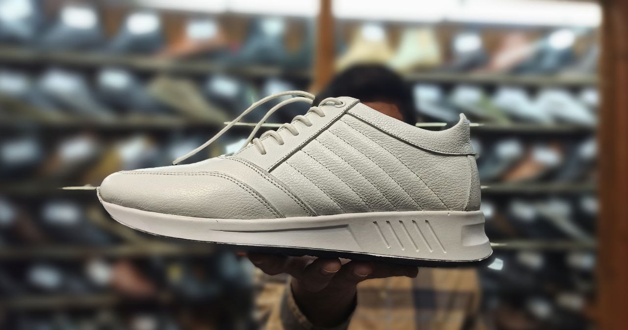 کفش چرم پاپک