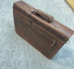 کیف اداری چرم شتر پاپک - Image 4