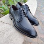 کفش چرم مدل لوکس گراویس طرح برت